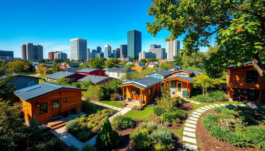 Tiny home community in Dallas