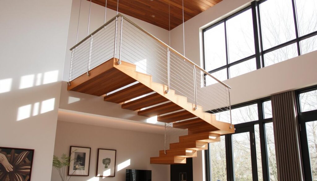 hanging stairs