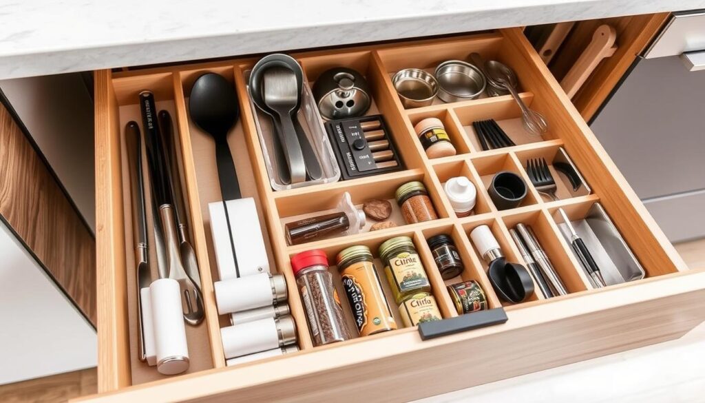 kitchen drawer organizers