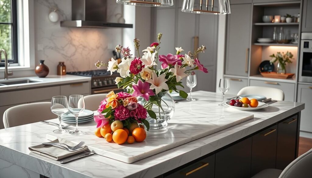 kitchen island centerpiece ideas