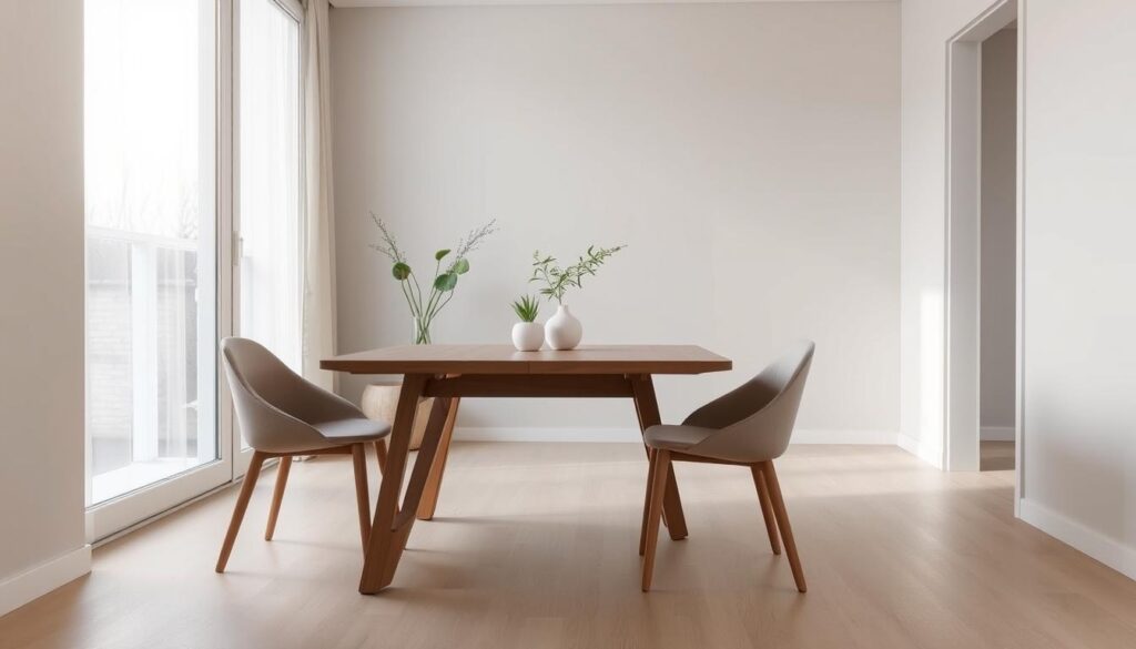 minimalist dining room
