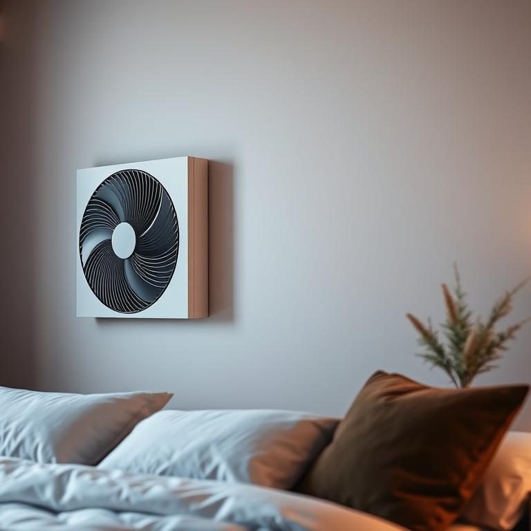 radiator fan bedroom diy