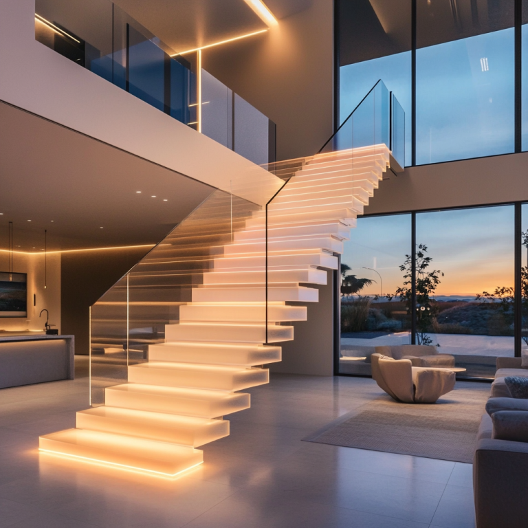 floating staircase